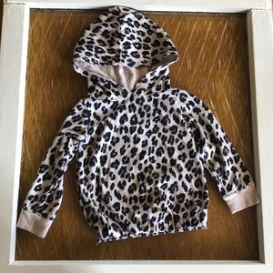 Cheetah Print Hoodie